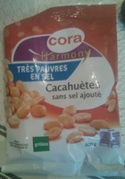 Harmony - Cacahuètes grillées sans sel ajouté