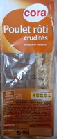 2 Sandwichs au Pain de Mie Complet Garnis de Poulet Rôti