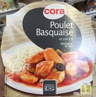 Poulet Basquaise et son riz