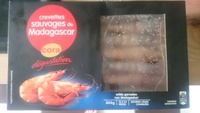 Crevettes sauvages de Magagascar