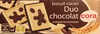 Biscuit cacao duo chocolat
