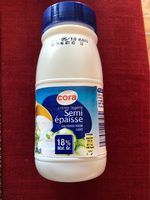 Crème Légère Semi-Épaisse 18%