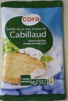 Hâché de la mer à base de Cabillaud