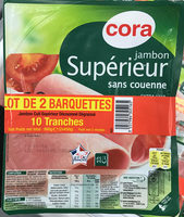 Jambon supérieur sans couenne
