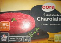 Steaks haches charolais