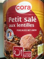 Petit salé aux lentilles