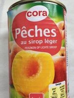 Pêches au sirop léger