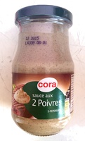 Sauce aux 2 poivres
