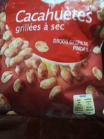 Cacahuètes grillées à sec