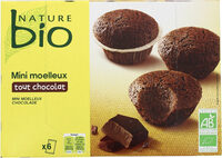 Mini moelleux tout chocolat