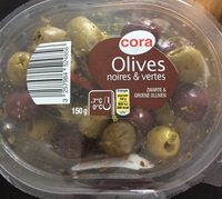 Olives noires et vertes