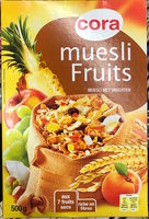 Muesli fruits