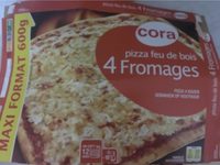 Pizza feu de bois 4 fromages