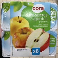 Sans sucres ajoutés Pomme