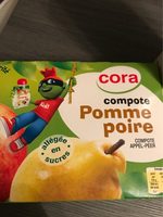 Compote gourde pomme poire (6x90g), 90g