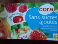 Assortiment de Compotes Sans Sucres Ajoutés