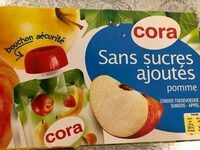 Cora pomme sans sucres ajoutés