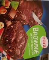 Brownie chocolat noisette