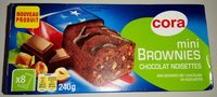 Mini Brownies Chocolat Noisettes