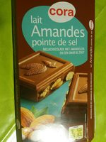Chocolat lait amande pointe de sel