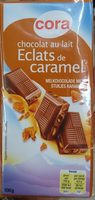 Chocolat au lait éclats de caramel