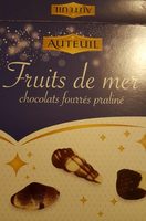 Chocolats fourrés praliné