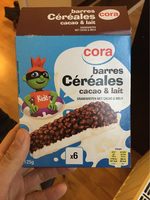 Barre de céréales cacao et lait