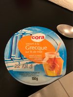 Yaout à la grecque sur lit de miel