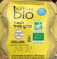 4 oeufs très gros