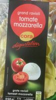 Grand ravioli tomate mozzarella