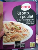 Risotto au poulet et aux champignons