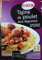 Tagine de poulet aux légumes