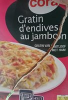 Gratin d'endives au jambon