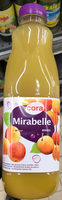 Nectar de mirabelle à base de purée et de jus concentré