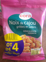 Noix de cajou grillées et salées