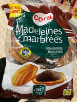 Madeleines marbrées