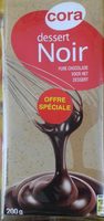 Chocolat dessert noir
