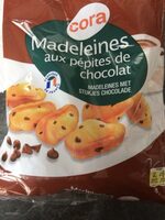 Madeleines aux pépites de chocolat