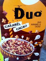 Duo caramel et cacao
