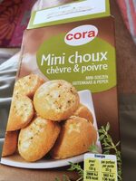 Mini choux chevre et poivre