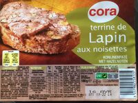 Terrine de lapin aux noisettes
