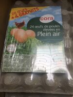 Oeufs de poules plein air