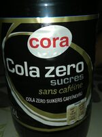 Cola zero sucres sans caféine