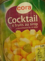 Cocktail 4 fruits au sirop