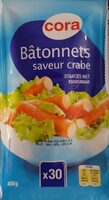 Bâtonnets saveur crabe