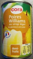 Poires Williams au sirop