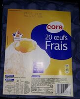 20 oeufs frais