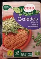 Galettes blé,pois