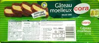 Gâteau moelleux, marbré goût choco noisette