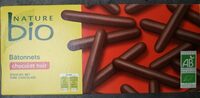 Bâtonnets chocolat noir